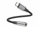 4smarts Audio-Kabel MatchCord USB-C-Stecker - 3.5 mm Klinke 0.12