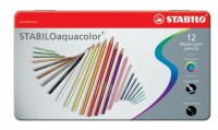 STABILO Farbstift aquacolor 2,8mm 16125 12 Stück, Kein