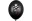Bild 0 Partydeco Luftballon Piraten 30 cm, 6 Stück, Schwarz
