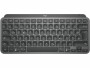 Logitech Tastatur MX Keys Mini Graphite CH-Layout, Tastatur Typ