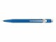 Caran d'Ache Kugelschreiber 849 Colormat-x Blau Medium (M), Blau, Set