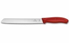 Victorinox Brotmesser Swiss Classic Rot/Silber, Typ: Brotmesser