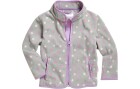 Playshoes Fleece-Jacke Punkte, grau / Gr. 92