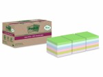 Post-it Notizzettel Super Sticky Recycling 70 Blatt, Mehrfarbig