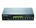 D-Link DGS-1008P/E: 8 Port Switch, 4x PoE mit