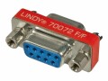 LINDY Mini Gender Changer - Invertieradapter - DB-9 (W