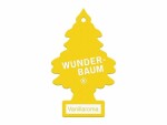 Wunderbaum Auto-Lufterfrischer Vanillaroma, Detailfarbe: Gelb