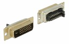 DeLock Adapter DVI-D (24+1) Steckverbinder, Kabeltyp: Adapter