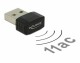 DeLock WLAN-AC Nano USB-Stick, 150/433Mbps