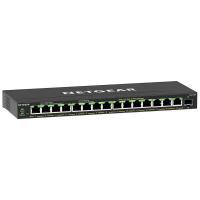NETGEAR® GS316EP Managed Switch 16-Port Gigabit Ethernet LAN PoE Switch Plus
