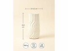 Esmée Vase Twist 29.5 cm, Weiss, Höhe: 29.5 cm