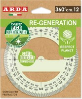 ARDA Kreislineal 360° 12cm RE36012 Re-Generation, Kein