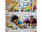 LEGO ® City Baufahrzeuge und Kran mit Abrissbirne 60391