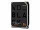 Western Digital WD_BLACK WD8002FZWX - Hard drive - 8 TB
