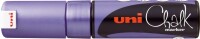 UNI-BALL  Chalk Marker 8mm PWE-8K METALLIC VIOLET Metallic violett