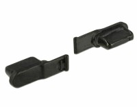 DeLock Lightning Blindstecker, schwarz, 10