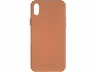 Urbany's Back Cover Sweet Peach Leather iPhone XS Max