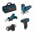 Bosch Professional 4er-Werkzeug-Set 12V