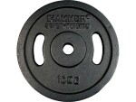 HAMMER Gewichtsscheiben 1 x 10 kg, Material: Gusseisen, Sportart