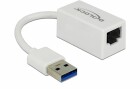 DeLock Netzwerk-Adapter USB-A - RJ45 1Gbps, Weiss