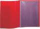 VIQUEL    Sichtbuch                   A4 - 510001-04 rot                 50 Taschen
