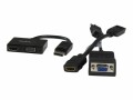 STARTECH .com Reise A/V Adapter: 2-in-1 DisplayPort auf HDMI oder
