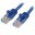 Image 5 StarTech.com - 0.5m Blue Cat5e / Cat 5 Snagless Ethernet Patch Cable 0.5 m