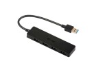 i-tec USB-Hub Slim Passive 4 Port USB 3.0, Stromversorgung