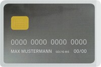 KOLMA Ausweishülle 86x54mm 09.140.00 trans.,Kreditkart.,ExtraSolid