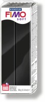 FIMO Modelliermasse soft 8021-9 schwarz 454g, Kein