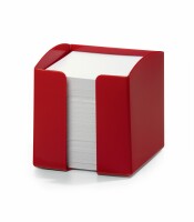 DURABLE Zettelbox Trend 10x10cm 1701682080 rot, Kein