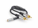 sonero Audio-Kabel Cinch - 3.5 mm Klinke 0.25 m