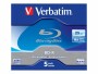 Verbatim BD-R 25 GB, Jewelcase (5 Stück), Medientyp: BD-R