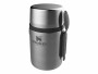 Stanley 1913 Thermo-Foodbehälter Adventur 0.5 l, Silber, Material