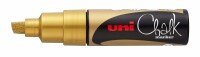 UNI-BALL  Posca Marker 8mm PWE-8K GOLD gold, Keilspitze, Kein