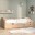 Bild 0 vidaXL Tagesbett 3-Sitzer mit Schubladen Massivholz Kiefer 90x200 cm
