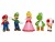 Image 0 Nintendo Super Mario Set (6.5 cm) 5