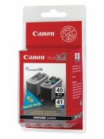 Canon Multipack Tinte schwarz/color PG40/CL41 PIXMA iP 2200