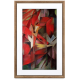 Meural Canvas II MC321LW 21" Digitaler Bilderrahmen – dunkles Holz