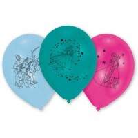 NEUTRAL Latexballons Frozen 10 Stk. 999366 pink, blau, türkis