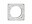 Bild 1 Feller Zwischenrahmen NEVO 1 x 1 mit Moosgummidichtung, Anzahl