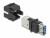 Bild 1 DeLock Keystone-Modul USB 3.0, A ? B, (f-f) Schwarz
