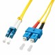 LINDY Fiber Optic Cable, OS2 , LC-SC , 1m