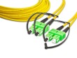 Lightwin LWL-Patchkabel SC/APC-SC/APC, Singlemode, Duplex, 5m