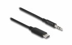 DeLock Audio-Kabel USB-C - 3.5 mm Klinke 1 m