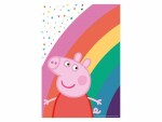 Amscan Guetzli-Verpackung PeppaPig 8 Stück, Material: Papier