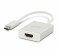 Bild 6 LMP Konverter USB-C - HDMI Silber, Kabeltyp: Konverter