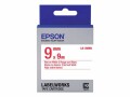 Epson Label/LK-3WRN Standard 9mm x 9m RD/WH