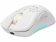 Image 1 DELTACO Lightweight Gaming Mouse,RGB GAM120W Wireless, White, WM80