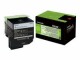 Lexmark Toner 70C2XK0 Black, Druckleistung Seiten: 8000 ×